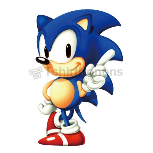 Sonic the Hedgehog T-shirts Iron On Transfers N7986
